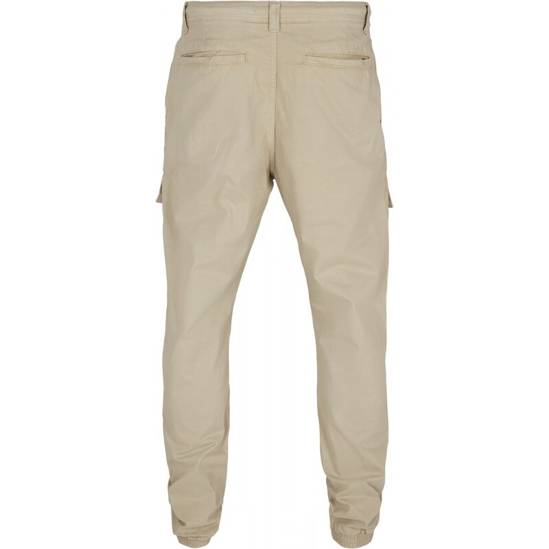 URBAN CLASSICS Front Pocket Cargo Jogging Pants - concrete