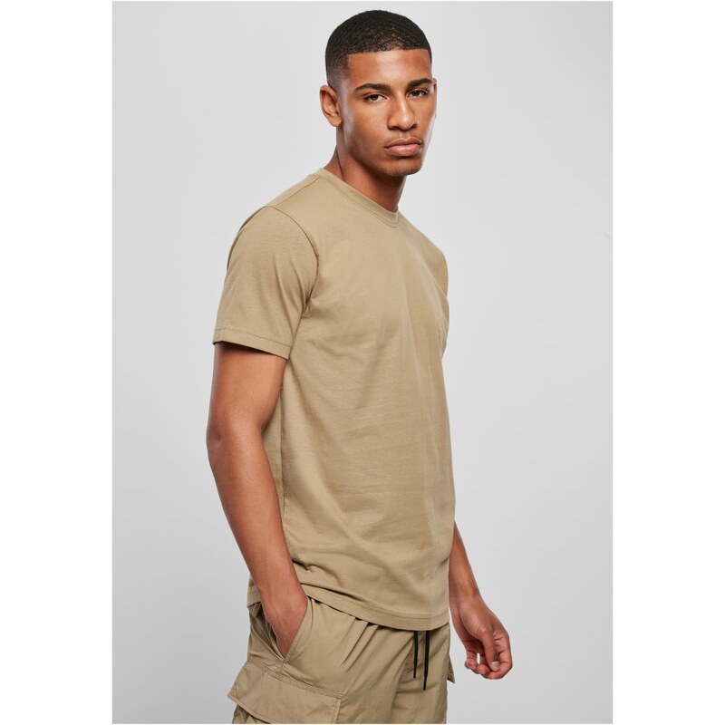 URBAN CLASSICS Basic Tee - khaki