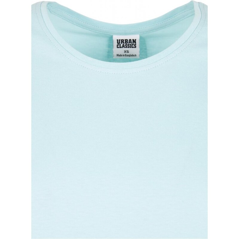 URBAN CLASSICS Ladies Valance Tee Dress - seablue