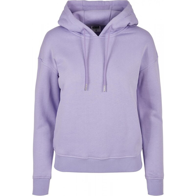 URBAN CLASSICS Ladies Organic Hoody - lavender