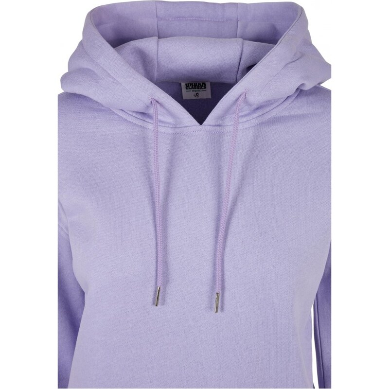 URBAN CLASSICS Ladies Organic Hoody - lavender