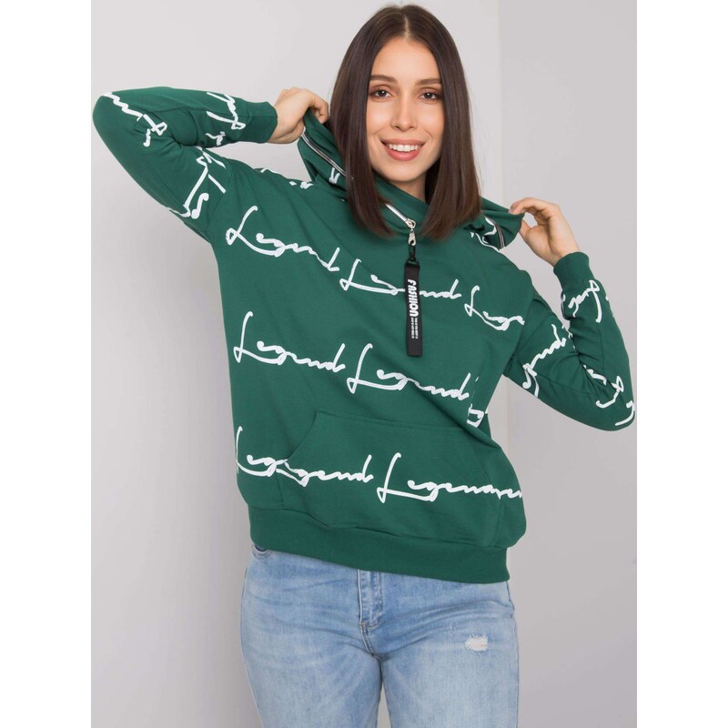 RELEVANCE Sweatshirt-RV-BL-7127.27-dark green
