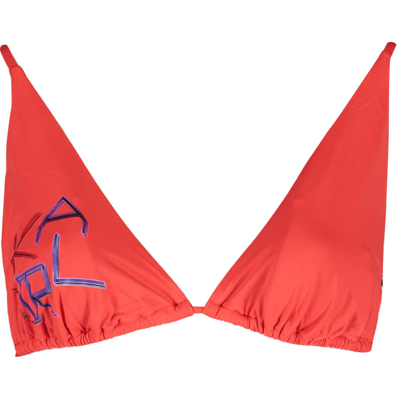 KARL LAGERFELD BEACHWEAR Červený vrchní díl bikin KARL LAGERFELD