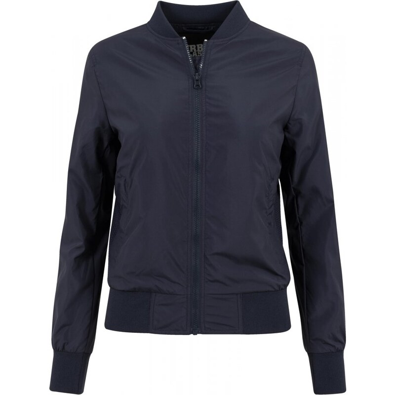Dámská jarní/podzimní bomber bunda Urban Classics - modrá