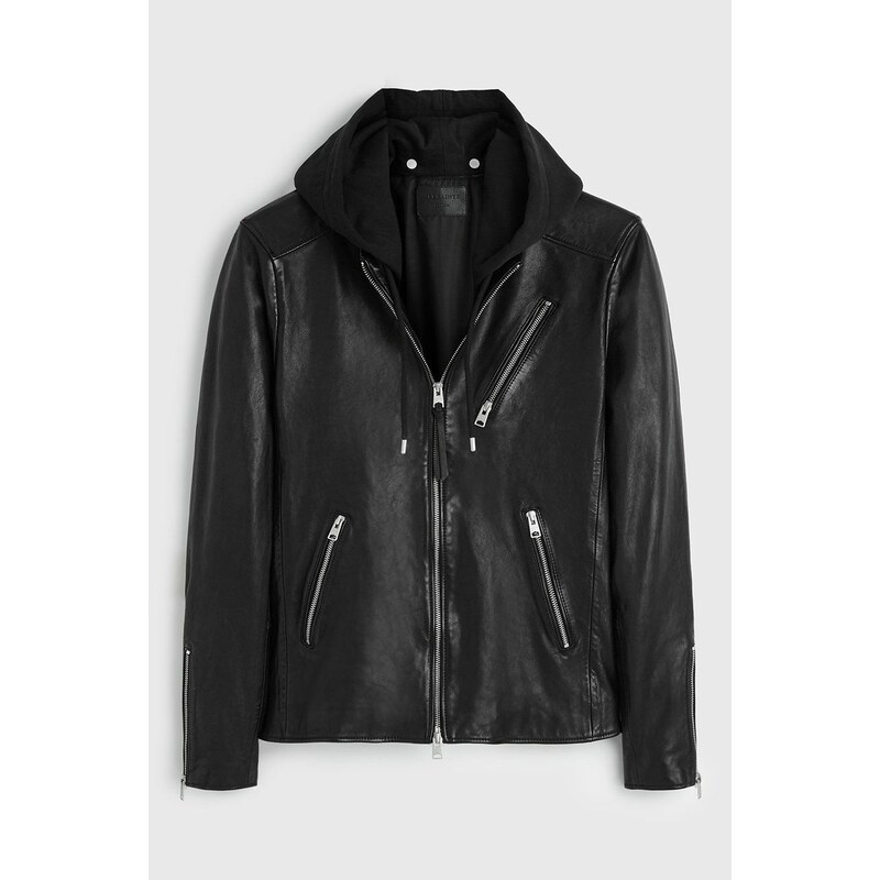 AllSaints - Kožená bunda Harwood Jacket