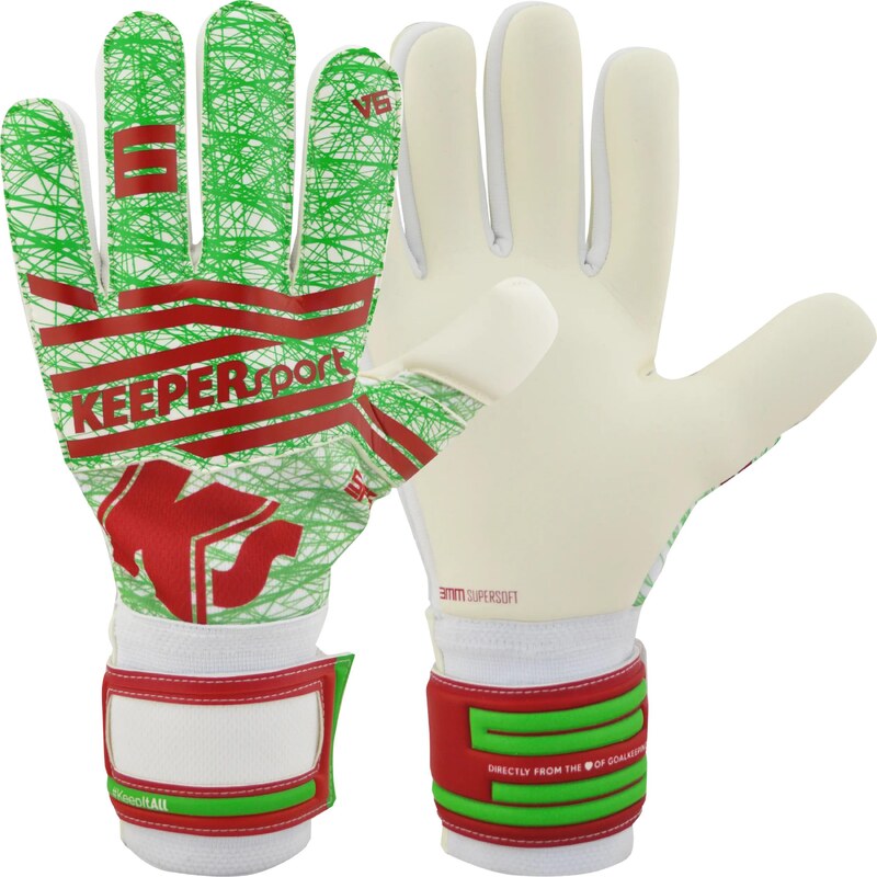 Brankářské rukavice KEEPERsport Varan6 Premier NC 5FS Repl. ks10008-116
