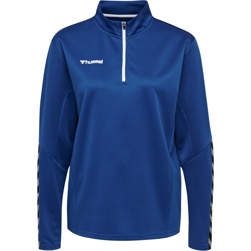 Hummel Sportovní mikina Authentic královská modrá / šedá / černá