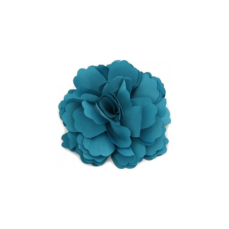 Květina do vlasů a na klopu tmavě modrá A25885