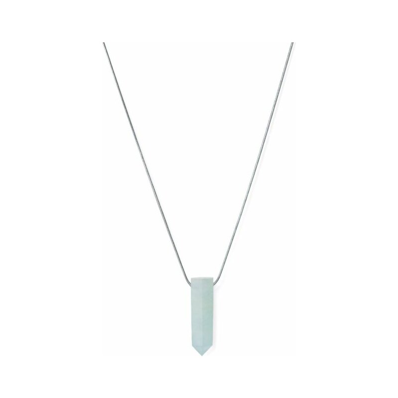 Akvamarín náhrdelník pro ženy - Stříbrná Trimakasi