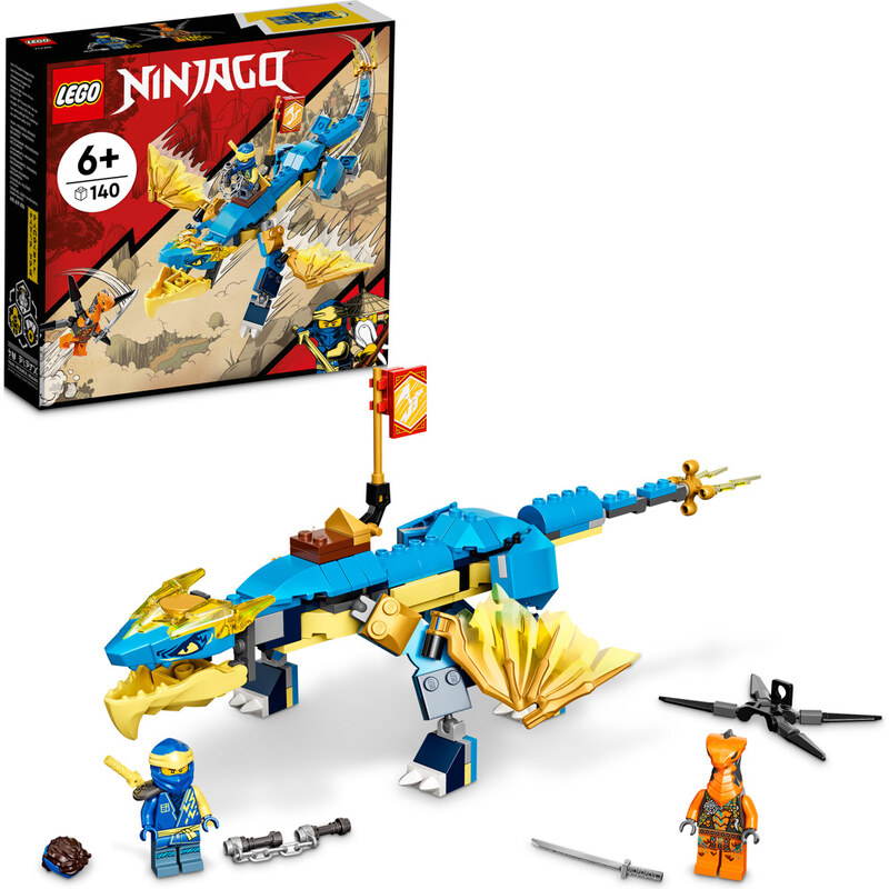 LEGO NINJAGO 71760 Jayův bouřlivý drak EVO