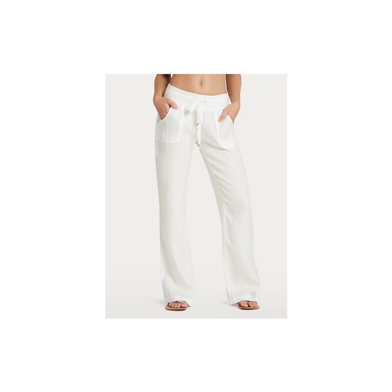 G by Guess Kalhoty Guess Eleanor Linen Pants