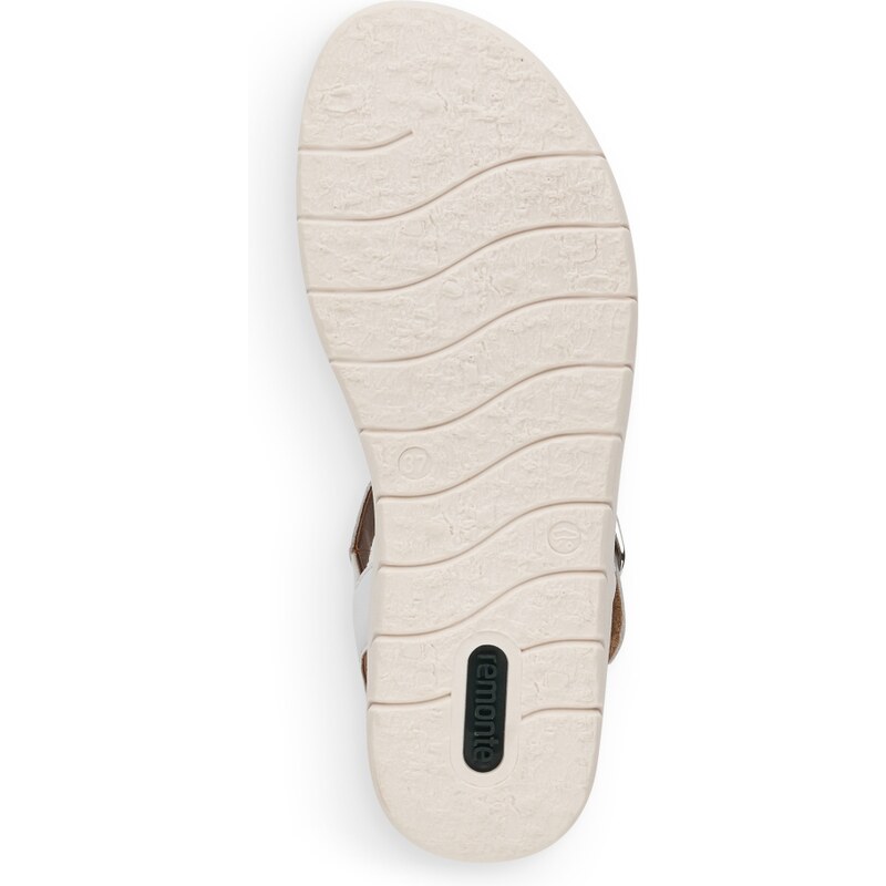 RIEKER Dámské sandály REMONTE D2064-80 bílá