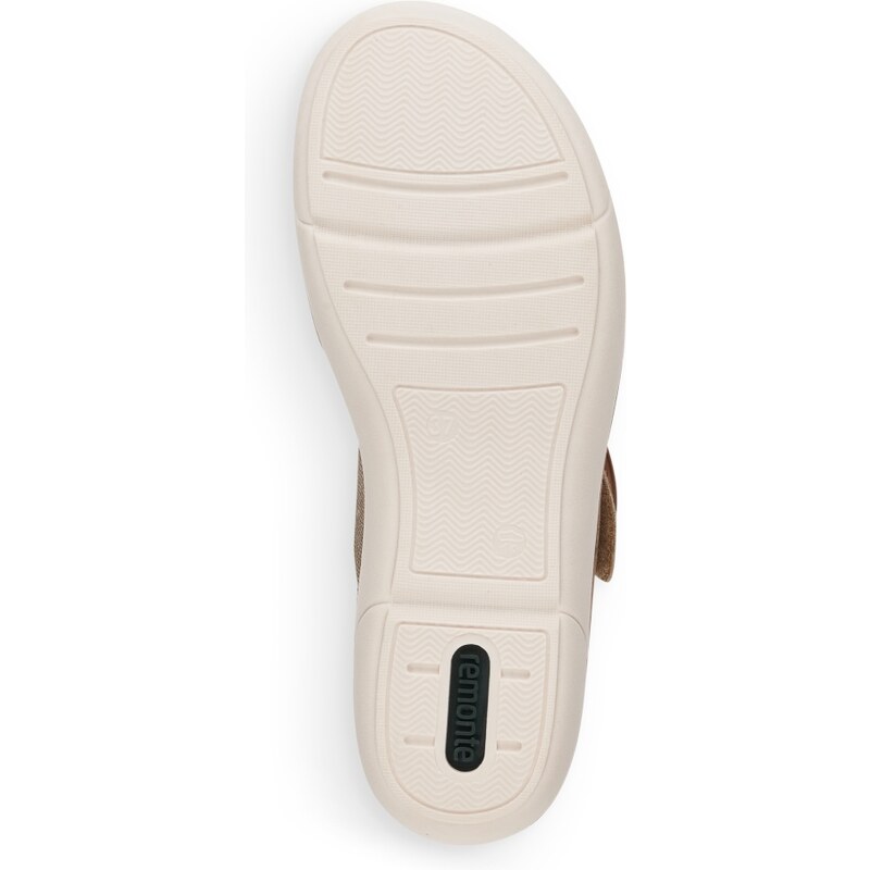 RIEKER Dámské sandály REMONTE R6853-90 hnědá