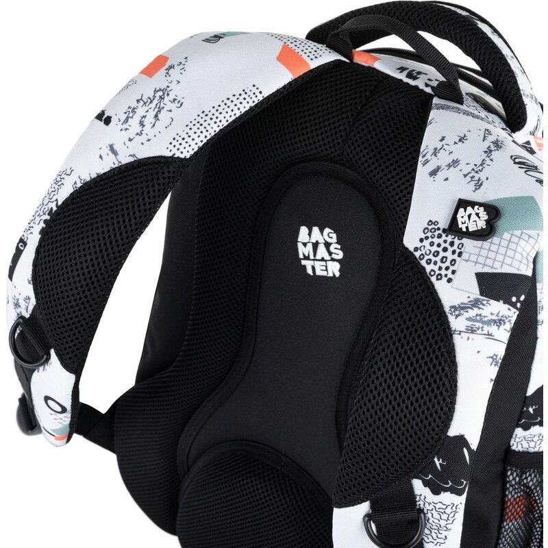 Bagmaster Supernova 21 A White/black/orange/green