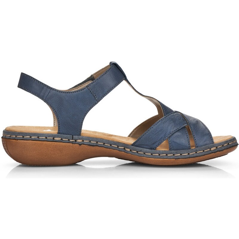 Dámské sandály RIEKER 65919-12 modrá