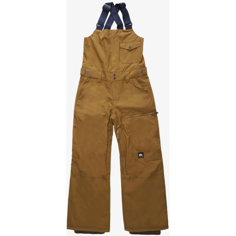 Quiksilver KAHOTY SNB QUIKSIVER UTIITY BIB KIDS - hnědá -