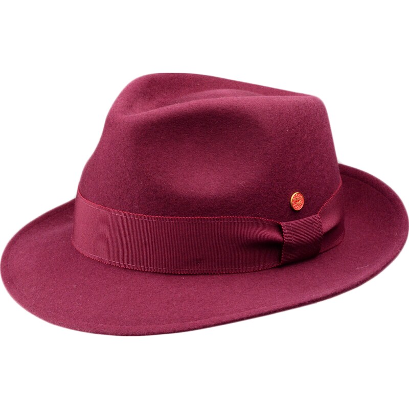 Luxusní bordó klobouk Mayser - Manuel Mayser