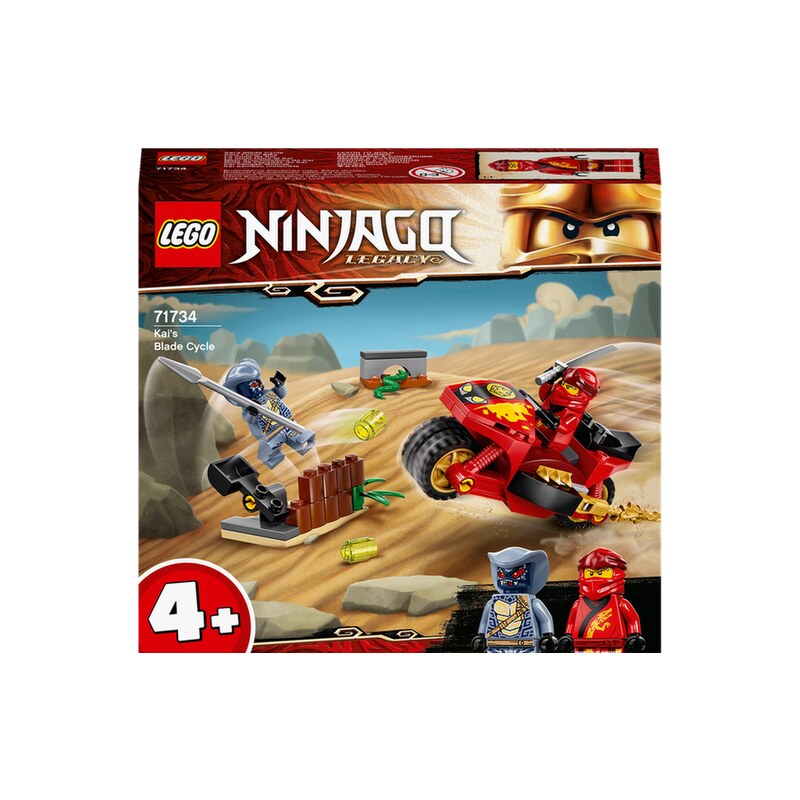 LEGO NINJAGO 71734 Kaiova motorka s čepelemi