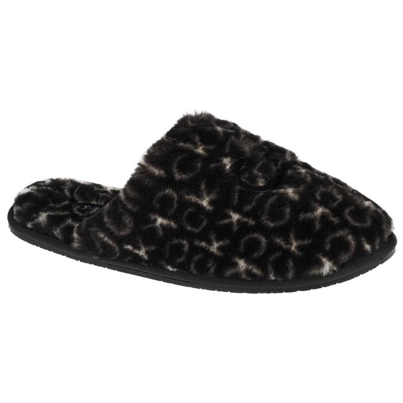 Dámské pantofle Mule Fur Mono W HW0HWW00536-0GK - Calvin Klein