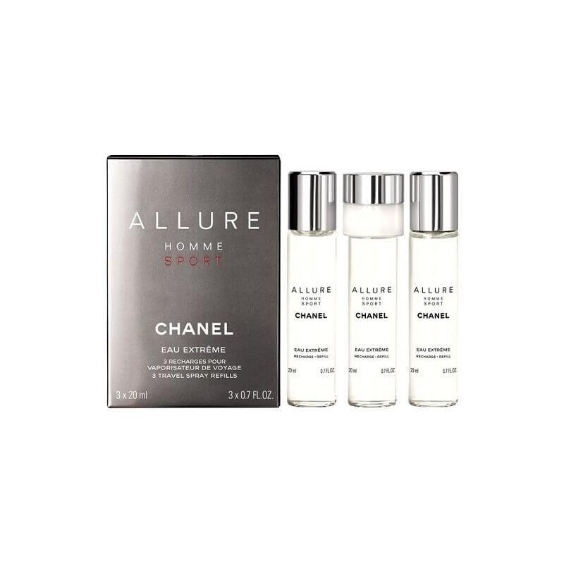 Chanel Allure Homme Sport Eau Extreme - EDP náplň (3 x 20 ml)