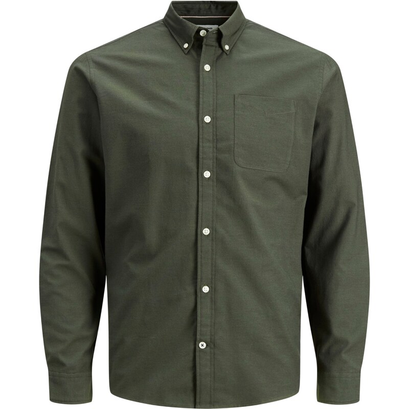 JACK & JONES Košile JJEOxford khaki