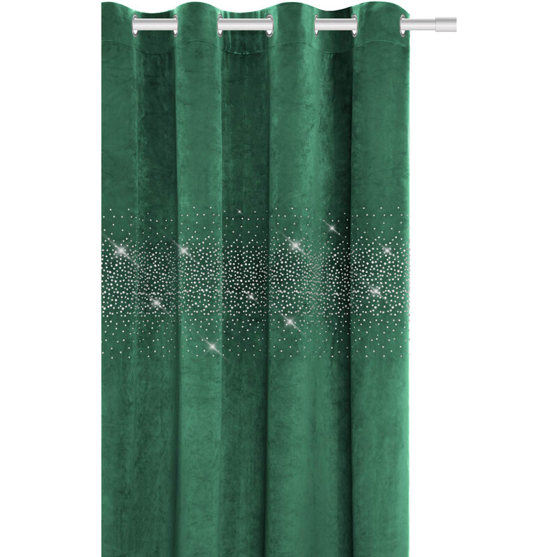 Edoti Velor curtain Shiny 140x250 A501