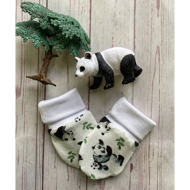 Hippokids Rukavičky pro miminka Panda
