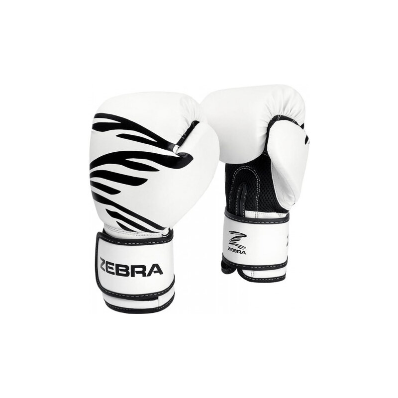 RUKAVICE ZEBRA FITNESS WHITE