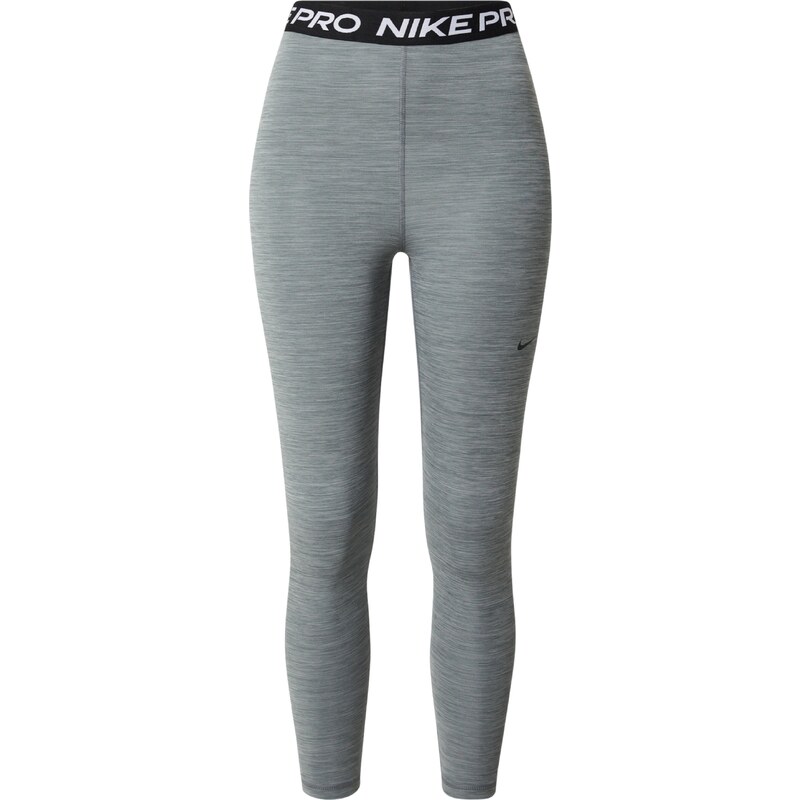 NIKE Sportovní kalhoty šedá / černá / bílá
