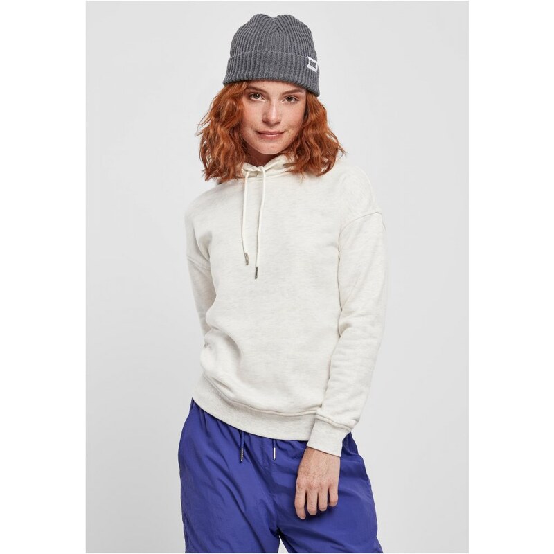 URBAN CLASSICS Ladies Hoody - lightgrey