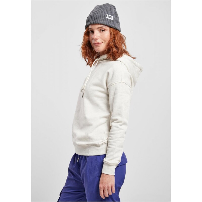 URBAN CLASSICS Ladies Hoody - lightgrey