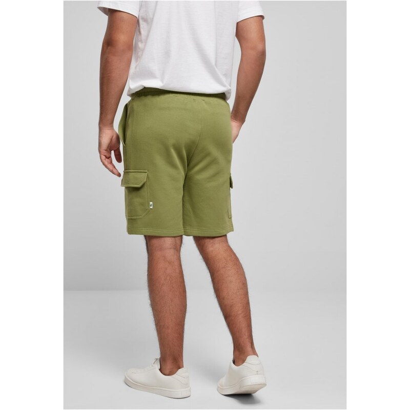 URBAN CLASSICS Organic Cargo Sweatshorts - newolive