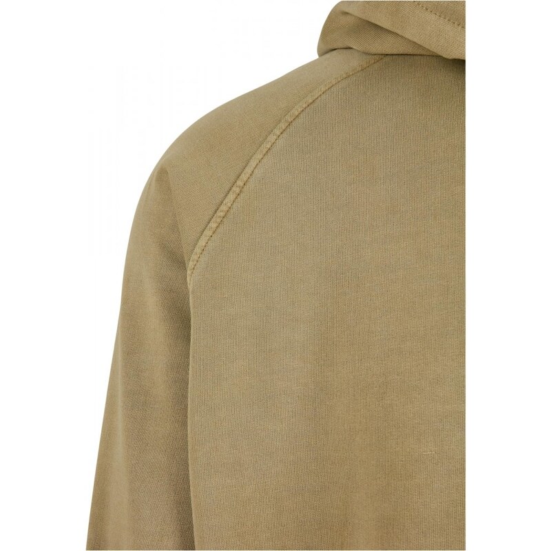 URBAN CLASSICS Overdyed Hoody - khaki