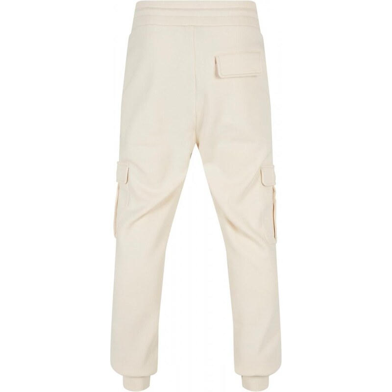 Pískově bílé pánské tepláky Urban Classics Cargo Sweatpants