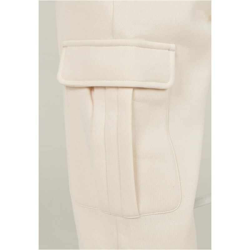 Pískově bílé pánské tepláky Urban Classics Cargo Sweatpants