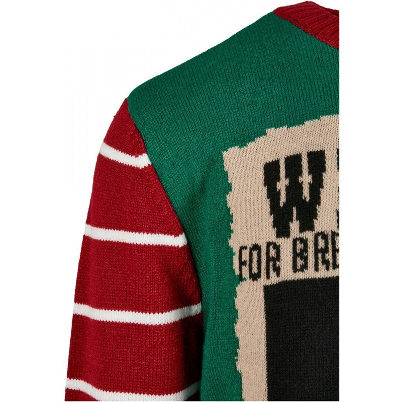 Pánský svetr Urban Classics Wanted Christmas Sweater - barevný