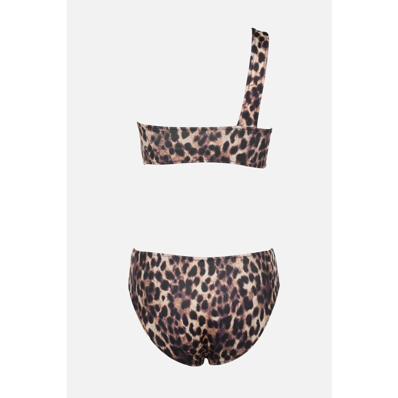 Dámské plavky Trendyol Leopard print