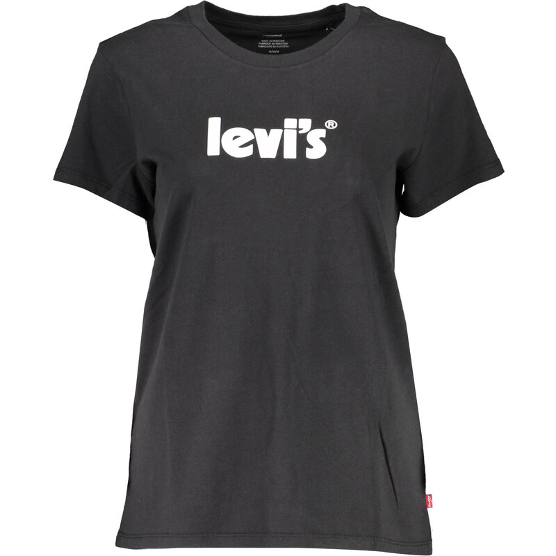Černé triko s krátkým rukávem Levis