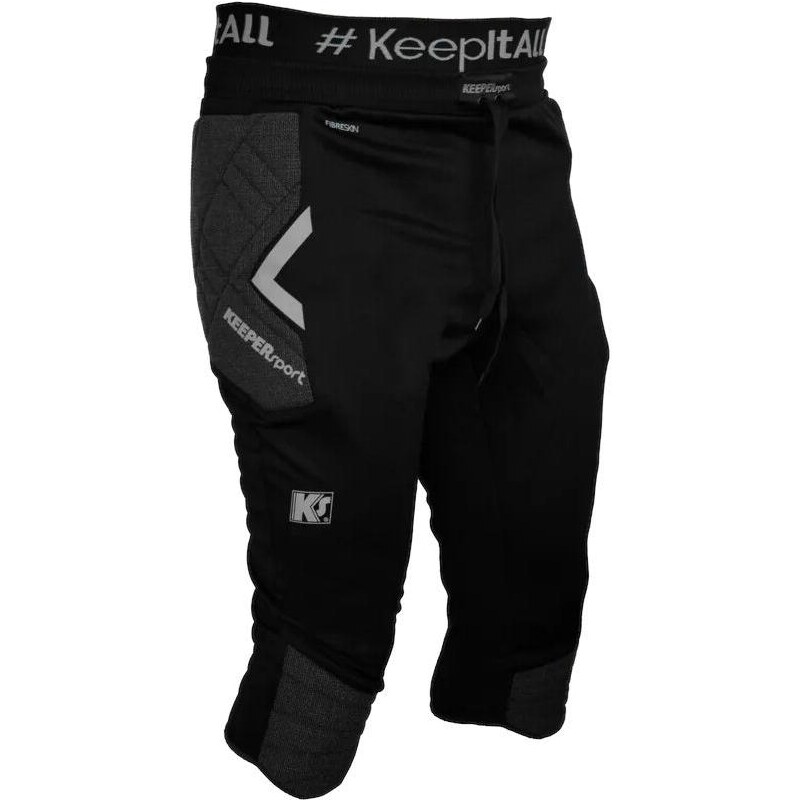 Kalhoty KEEPERsport GK Pants RobustPadded 3/4 Kids ks30005y-999