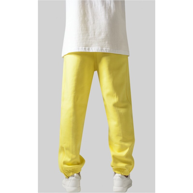 Pánské tepláky Urban Classics Sweatpants - žluté