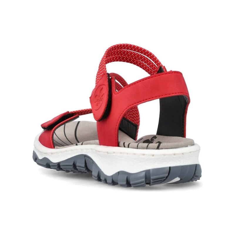 Dámské sandály RIEKER 68871-33 červená