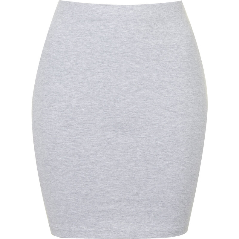 Topshop **Grey Marl Mini Skirt by Annie Greenabelle