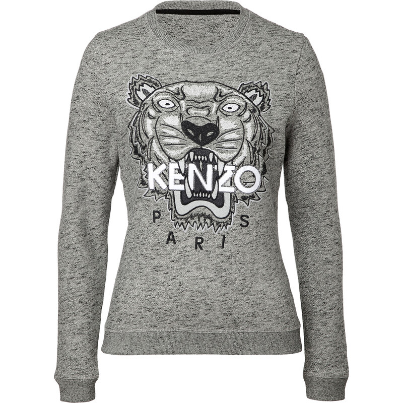 Kenzo Cotton Embroidered Logo Sweatshirt