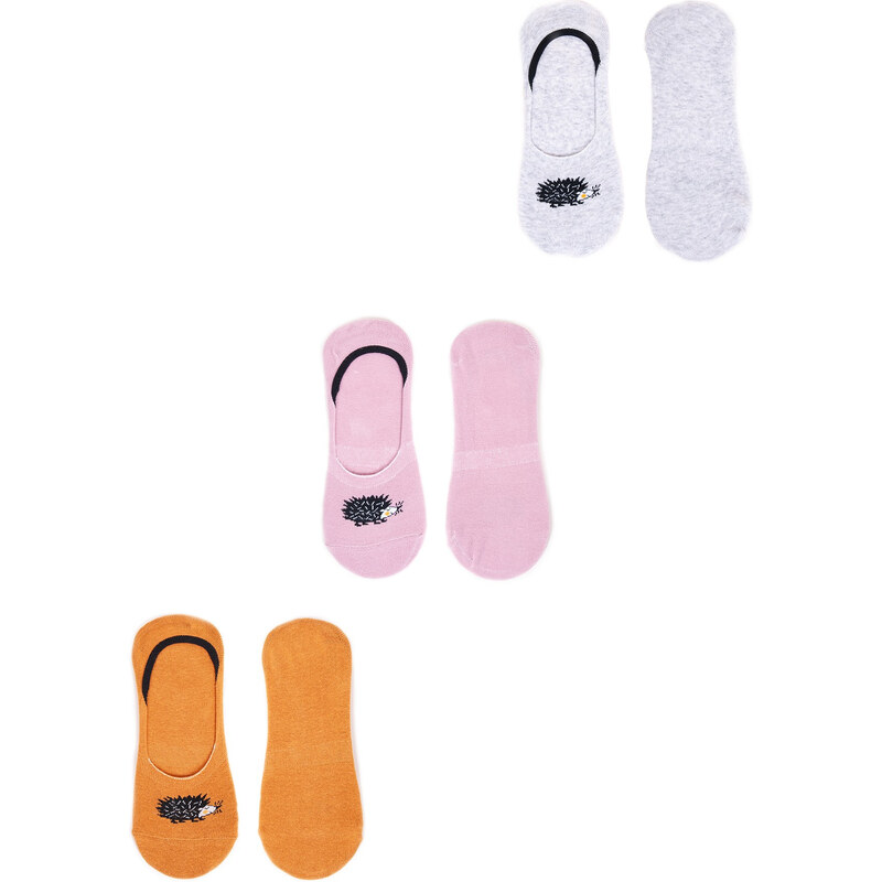 Yoclub Kids's Ankle Socks 3-Pack SKB-0047G-0000