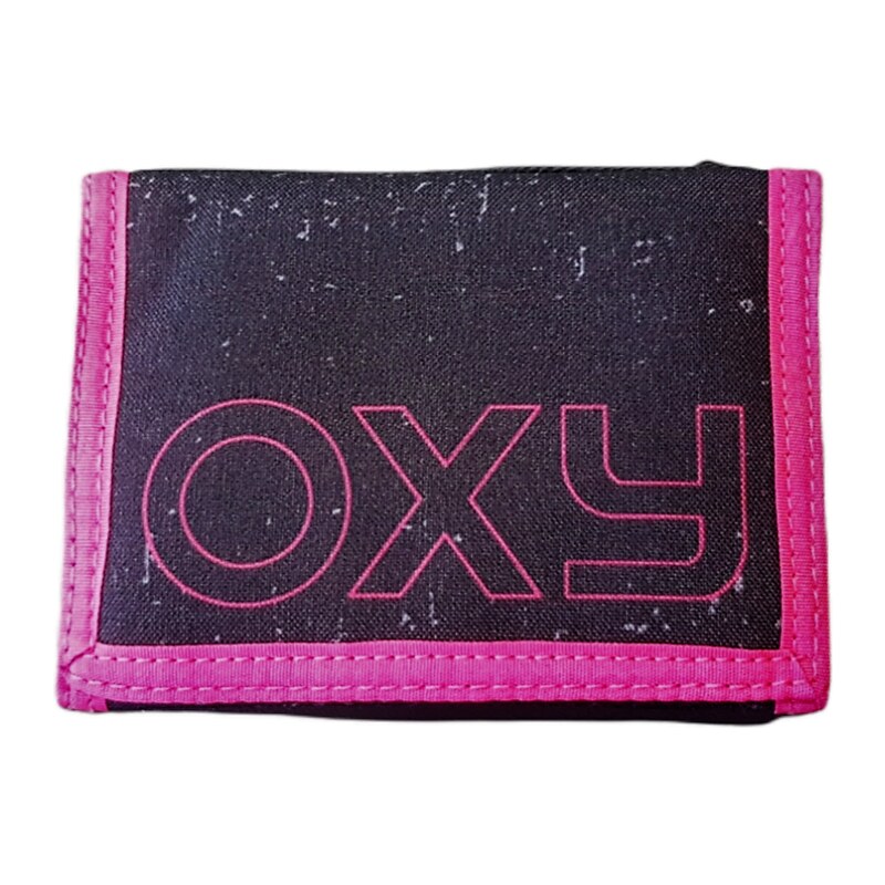 Oxybag dětská peněženka černá/růžová
