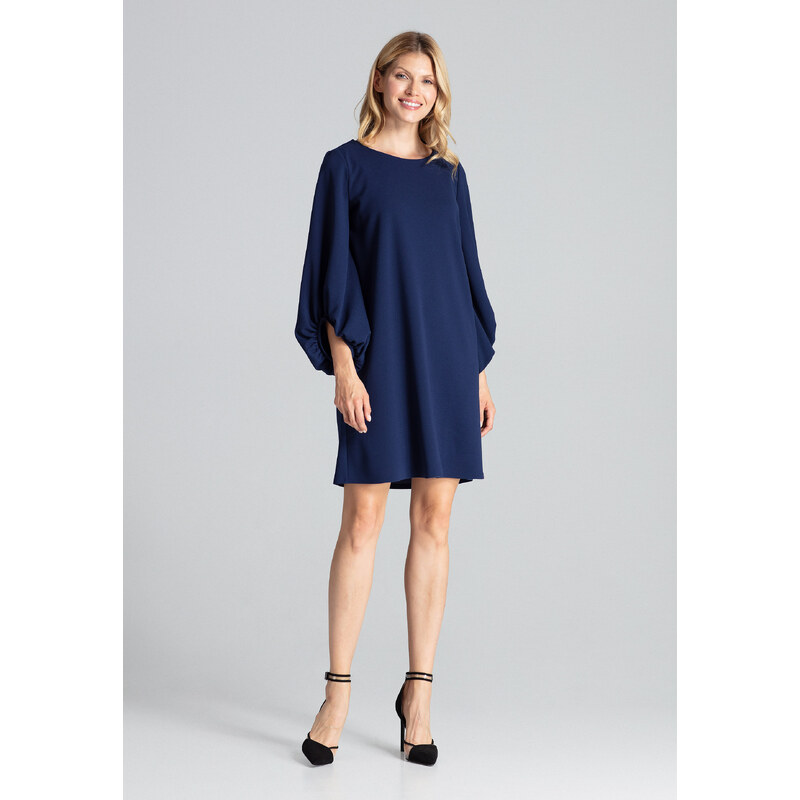 Figl Woman's Dress M693 Navy Blue