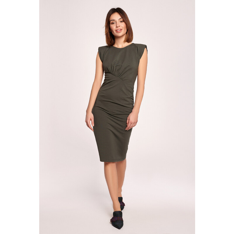 Šaty BeWear B193 Military Green