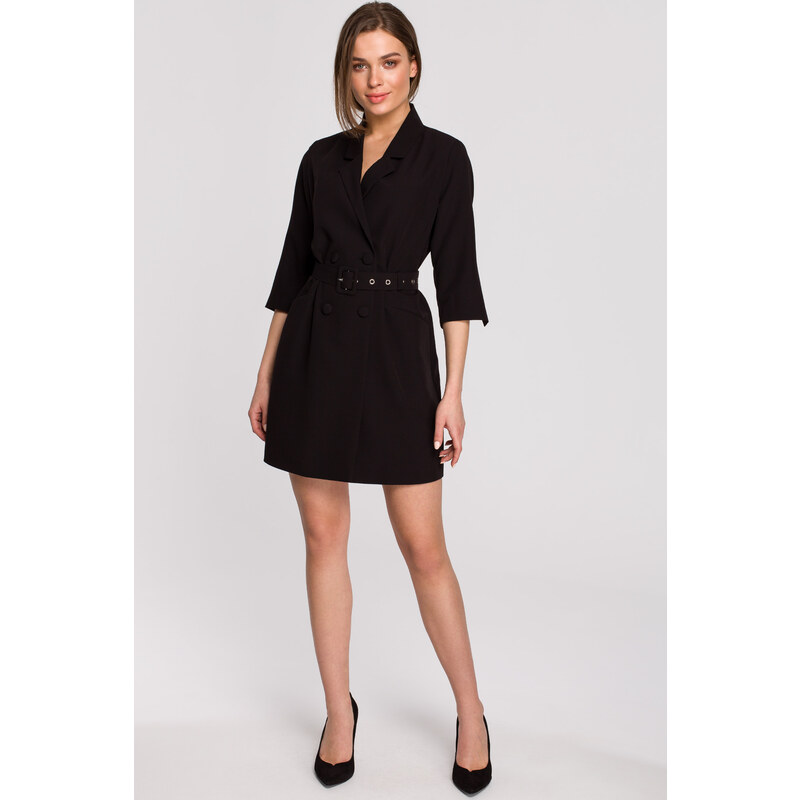 Stylove Šaty S254 Black