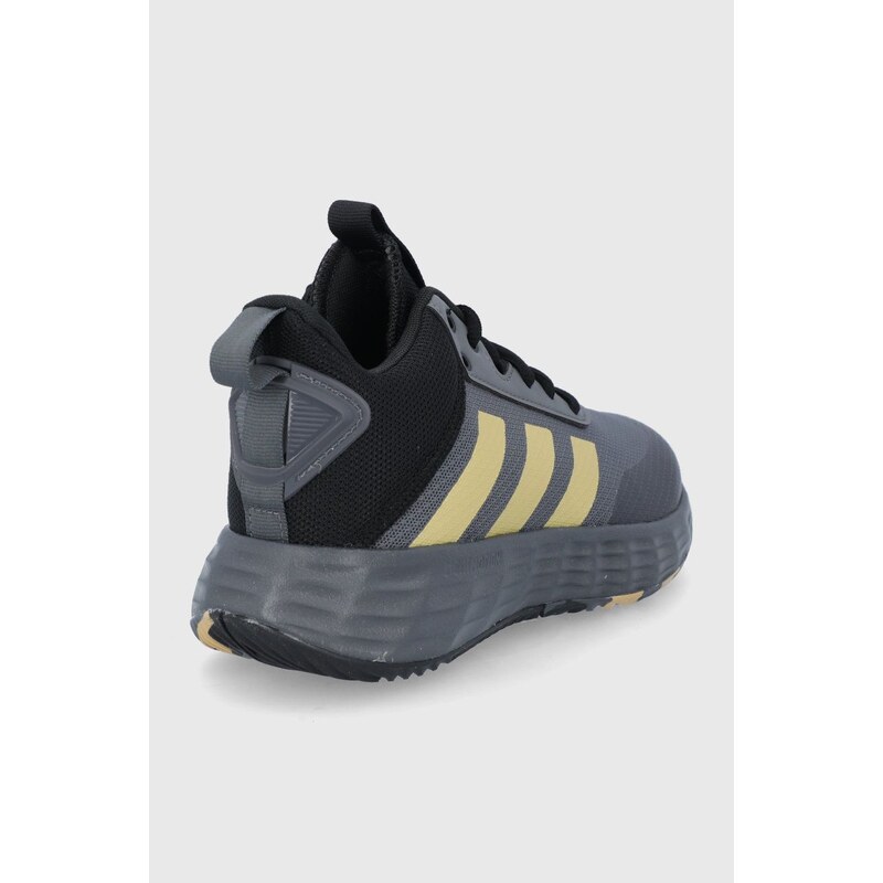 Dětské boty adidas GZ3381 šedá barva