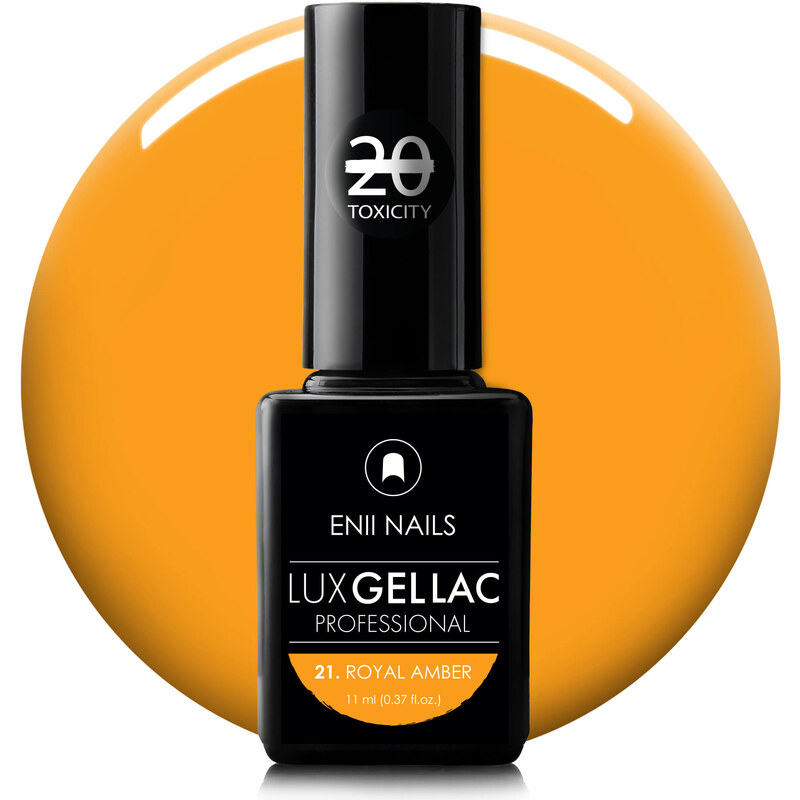 ENII NAILS Lux gel lak 21 Royal Amber 11 ml